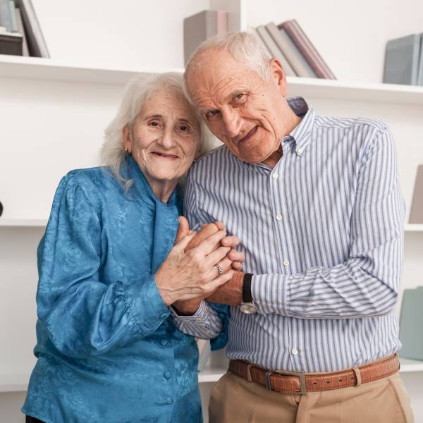 Elderly couple