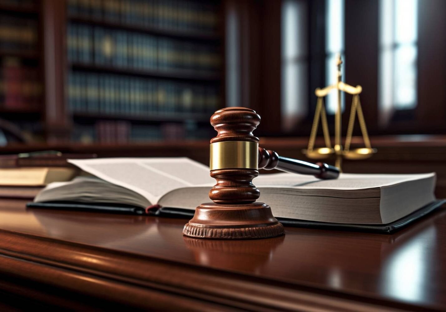 Photorealistic lawyer environment